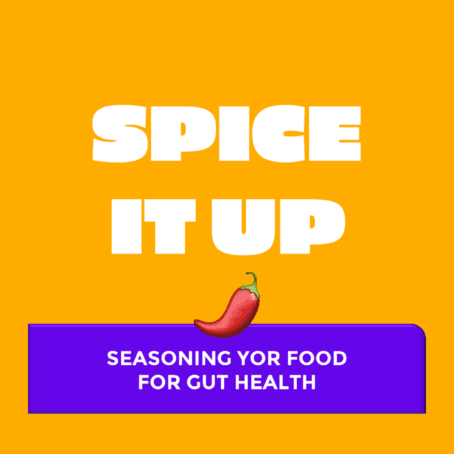Spice it up - seasoning your food for gut health
